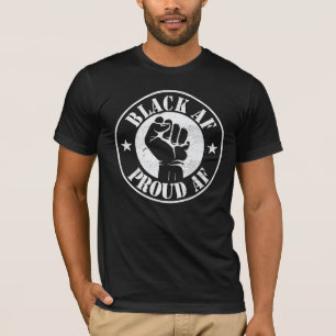 Schwarzafrikanischer Cooler Schwarzgeschichte Mona T-Shirt