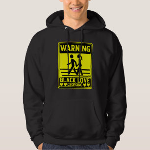 Schwarzafrikanischer Valentinstag der Liebe Matchi Hoodie