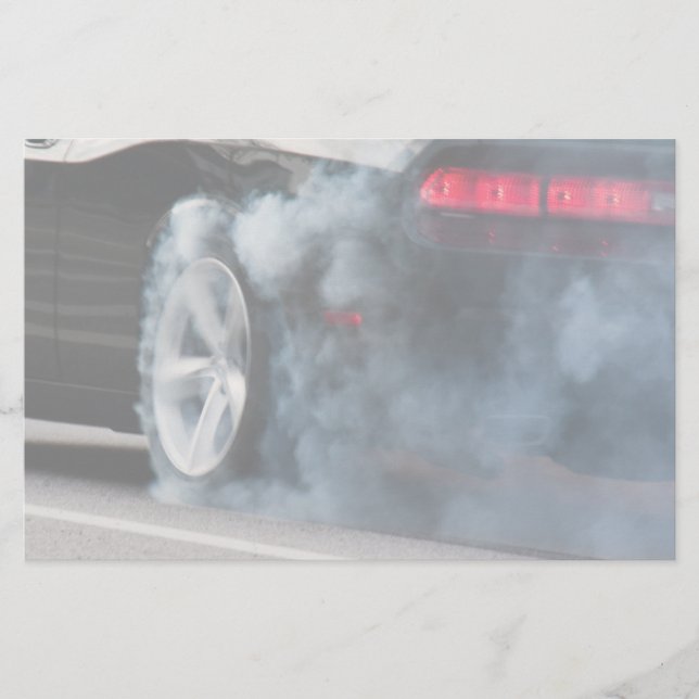 Schwarzautobahn Briefpapier (Vorderseite)