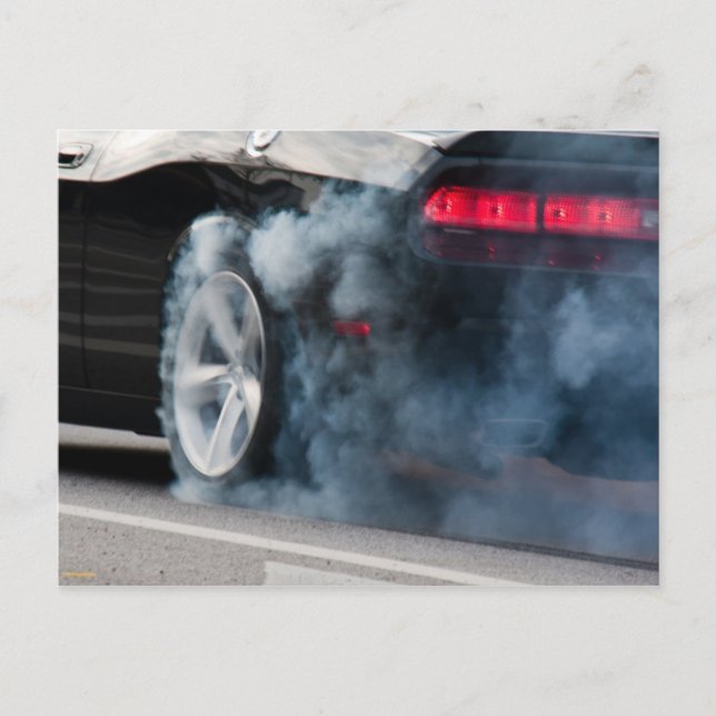 Schwarzautobahn Postkarte (Vorderseite)