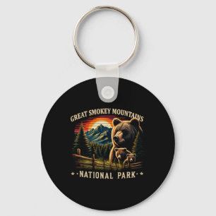 Schwarzbär Mutter Great Smokey Mountains National Schlüsselanhänger