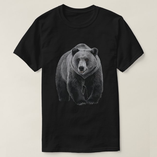 Schwarzbär T-Shirt (Design vorne)