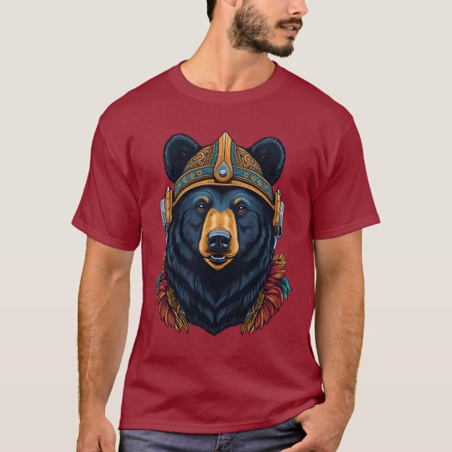 Schwarzbär T-Shirt (Vorderseite)