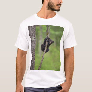 Schwarzbärjunges spielt, Tennessee T-Shirt