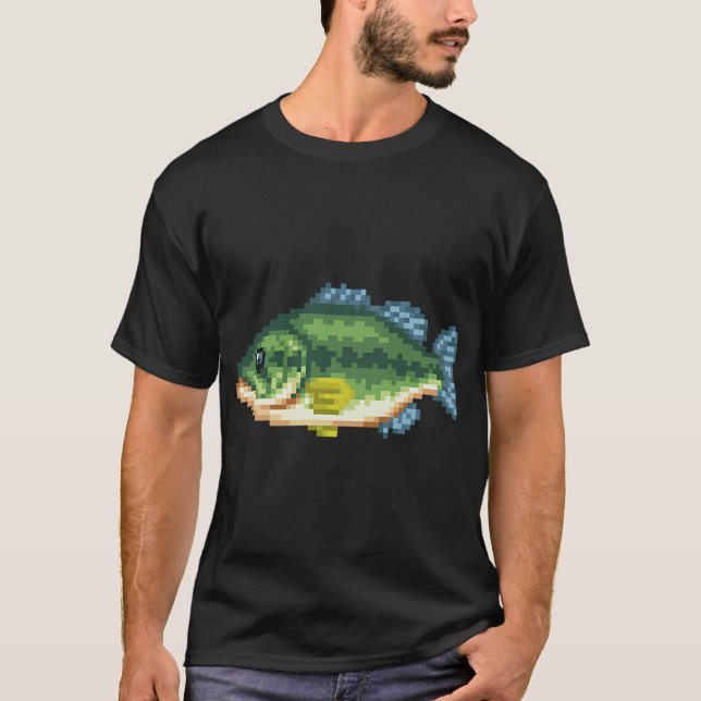 Schwarzbarsch T-Shirt (Vorderseite)