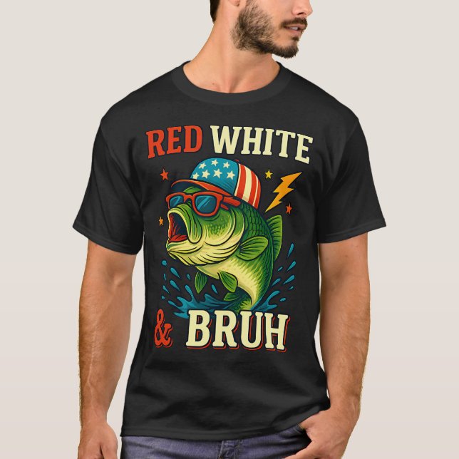 Schwarzbarsch T-Shirt (Vorderseite)