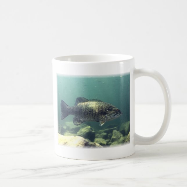 Schwarzbarsch Tasse (Rechts)
