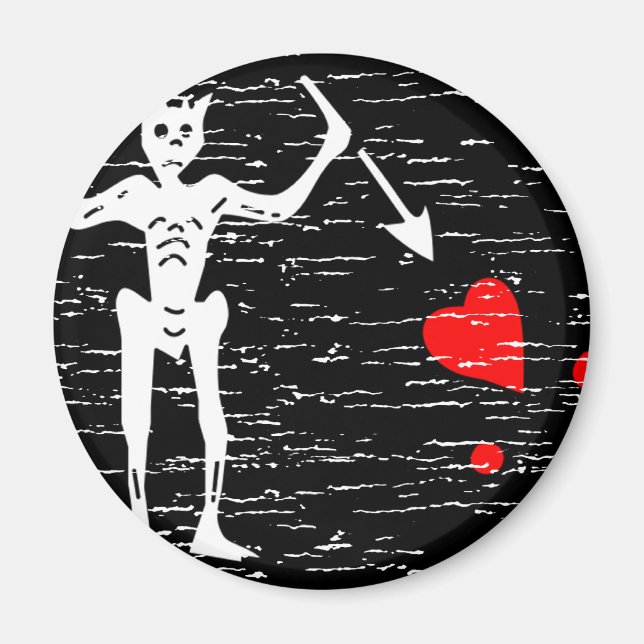 Schwarzbart Magnet (Vorne)