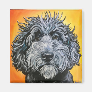 Schwarzdoodle Magnet