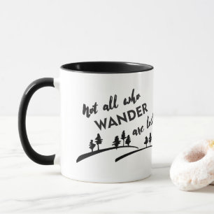 Schwarze 11 oz Combo-Tasse Tasse