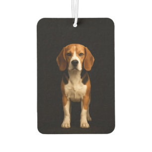 Schwarze 4 Luxe Auto-Luftverbesserer Kind Beagle Autolufterfrischer