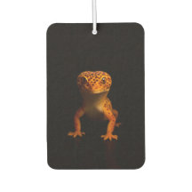 Schwarze 4 Luxe Auto-Luftverbesserer, Leopard Geck