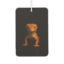 Schwarze 4 Luxe Auto-Luftverbesserer, Leopard Geck Autolufterfrischer