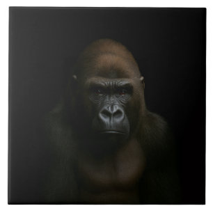 Schwarze 4 Luxe-Fliese mit Gorilla Fliese