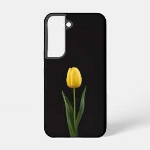 Schwarze 4 Luxe Galaxy S22 Hülle, Goldene Tulpe Samsung Galaxy Hülle
