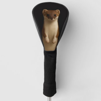 Schwarze 4 Luxe Golf Driver Hülle, Elegantes Wiese Headcover