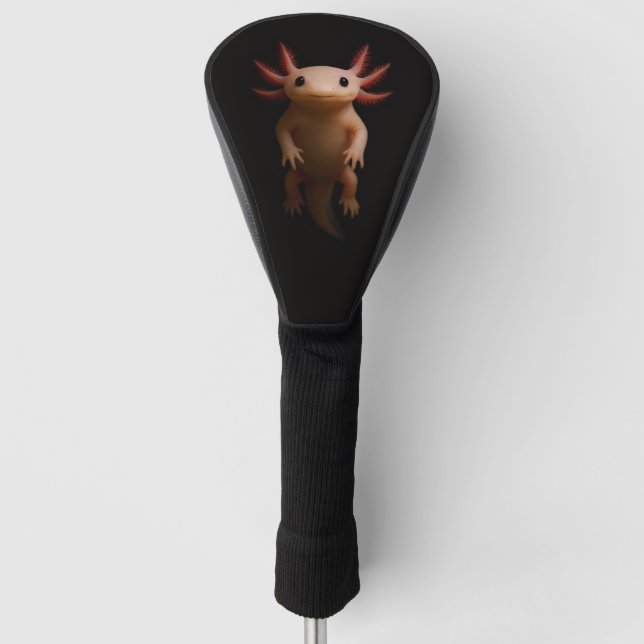 Schwarze 4 Luxe Golf Driver Hülle, Mexikanischer A Headcover (Vorderseite)