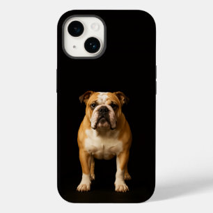 Schwarze 4 Luxe iPhone 14 Hülle Mate, Stamina Bull