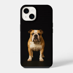 Schwarze 4 Luxe iPhone 14 Hülle Mate, Stamina Bull
