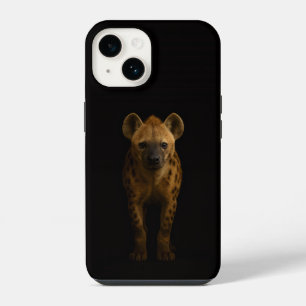 Schwarze 4 Luxe iPhone 14 Hülle Mate, Wilde Tüpfel