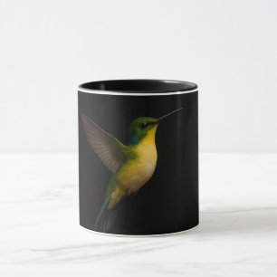 Schwarze 4 Luxe Kombi-Tasse mit fliegendem Vogel Tasse