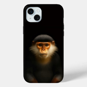 Schwarze 4 Luxe, Rote Douc Langur Case-Mate iPhone Hülle