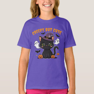 Schwarze, aber Niedliche Katze T-Shirt