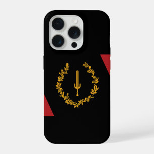 Schwarze Amerikanische Heritage-Flagge iPhone 15 Pro Hülle