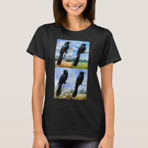 Schwarze Anu-Masse T-Shirt