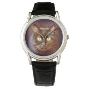 Schwarze Armbanduhr