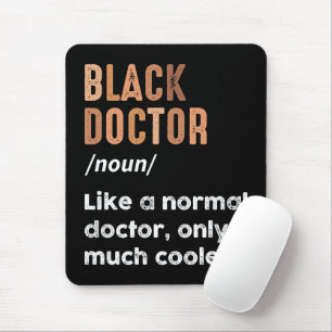 Schwarze Arzt Definition Lustige Ärzte Frauen Männ Mousepad