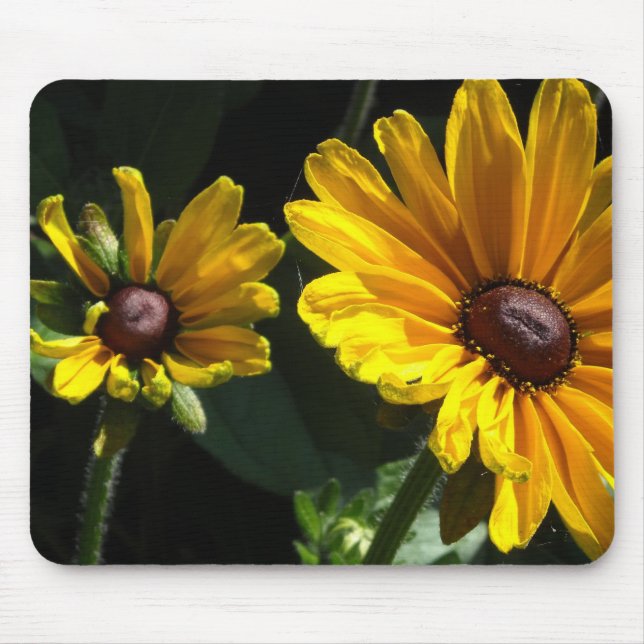 Schwarze Augen Susans Mousepad (Vorne)