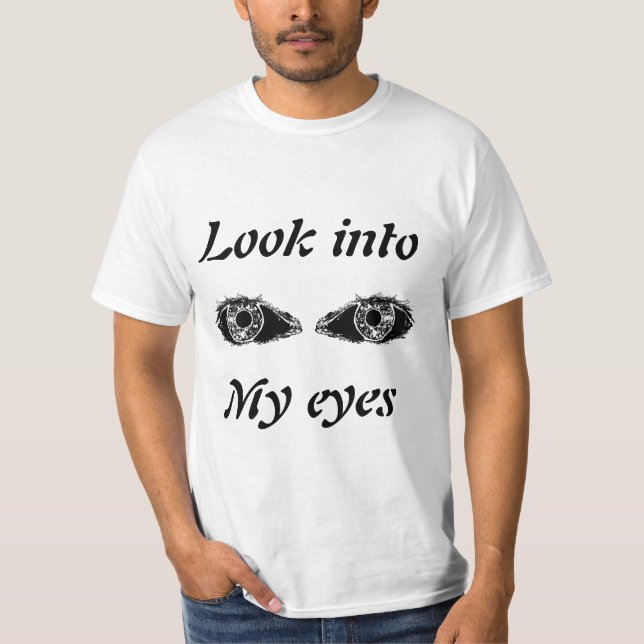 Schwarze Augen  T-Shirt (Vorderseite)