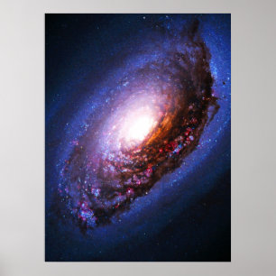 Schwarze Augengalaxie - Messier 64 (M64) Poster
