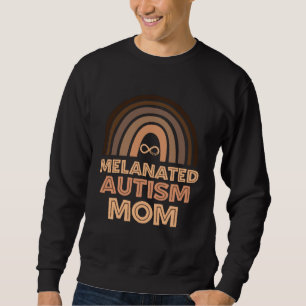 Schwarze Autismus-Mutter eines autistischen Sohnes Sweatshirt