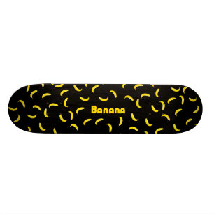 Schwarze Bananen-Skate Skateboard