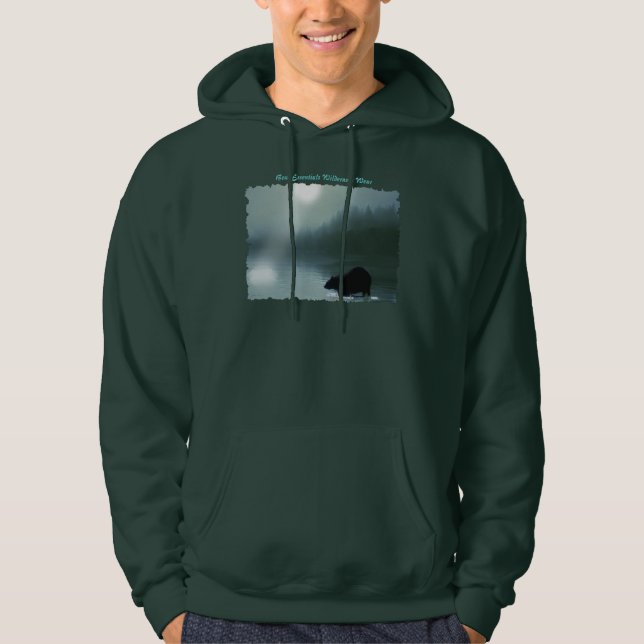 SCHWARZE BAR & MOONLIGHT Winterhose Hoodie (Vorderseite)