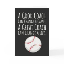 Schwarze Baseball-Trainer-Karten Sportteam-Trainer