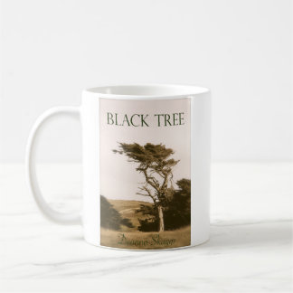 Schwarze Baum-Klassiker-Tasse Kaffeetasse