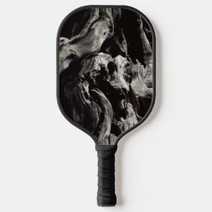 Schwarze Baumrinde Pickleball Schläger