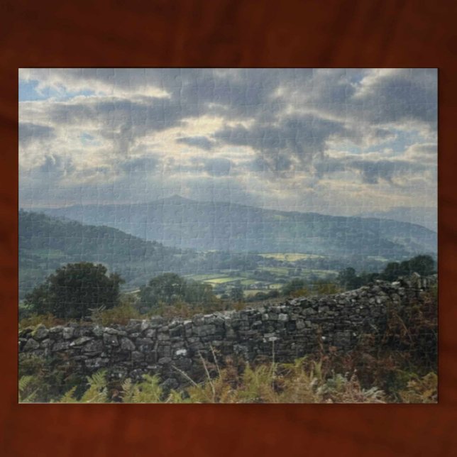 Schwarze Berge, Brecon Beacons, Wales Landschaft Puzzle (Von Creator hochgeladen)