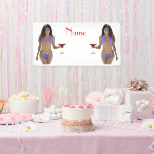 Schwarze Bikini Schönheit Thunder_Cove Banner