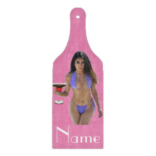 Schwarze Bikini Schönheit Thunder_Cove Schneidebrett