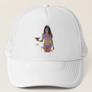 Schwarze Bikini Schönheit Thunder_Cove Truckerkappe