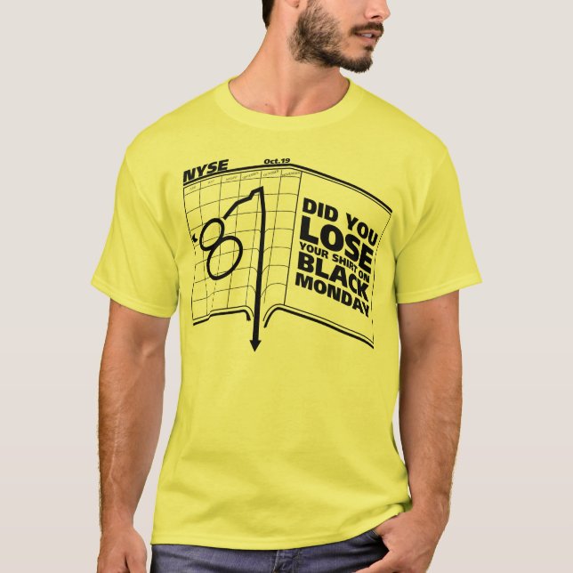 Schwarze Börse Montages 1987 T-Shirt (Vorderseite)