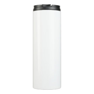 Schwarze Bulldogge Stripes Thermo Flasche