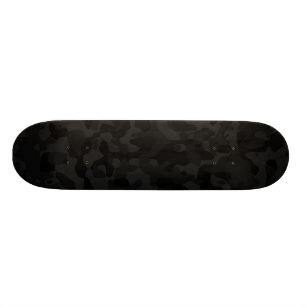 Schwarze Camouflage Skateboard