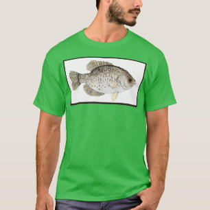 Schwarze Crappie T-Shirt