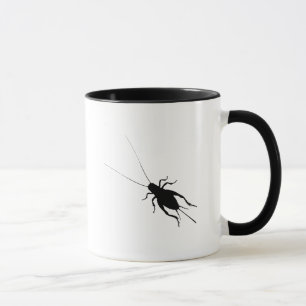 Schwarze Cricket Tasse