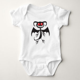 SCHWARZE DÄMONEN BABY STRAMPLER